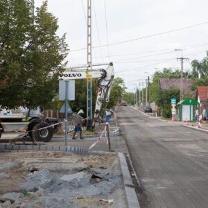 Városi utak felújítása 011