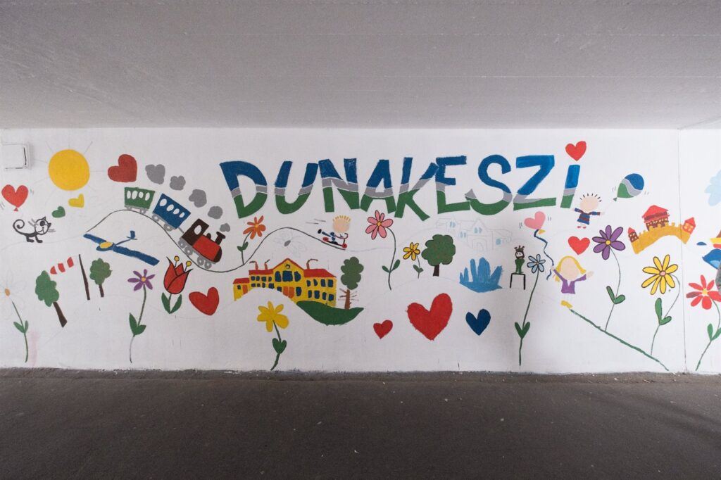 Gyártelepi aluljáró közösségi kifestése 002