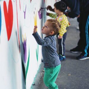 Gyártelepi aluljáró közösségi kifestése 013