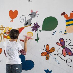 Gyártelepi aluljáró közösségi kifestése 003