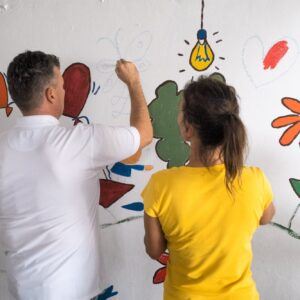 Gyártelepi aluljáró közösségi kifestése 008