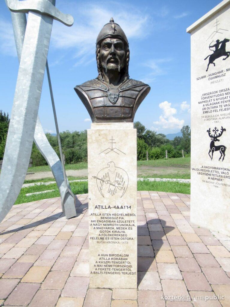 Atilla nagykirály emlékmű felavatása 001