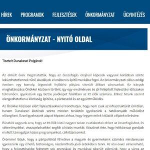 www.dunakeszi.pxltest.hu honlap megújítása 002