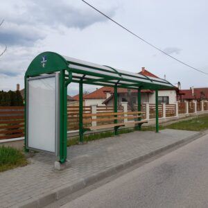 Új, egységes buszmegállók kialakítása 002
