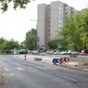 Új, egységes buszmegállók kialakítása 005