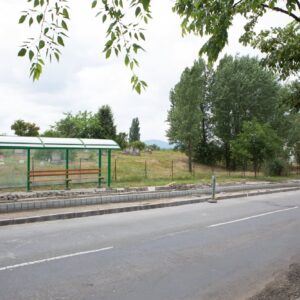 Új, egységes buszmegállók kialakítása 006