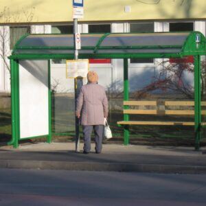 Új, egységes buszmegállók kialakítása 009