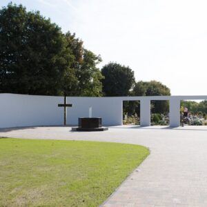 Dunakeszi temetőben szóróparcella kialakítása 002