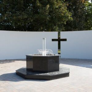 Dunakeszi temetőben szóróparcella kialakítása 003