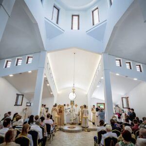 Görögkatolikus templom felépítése 001