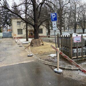 Kandó parkoló építés